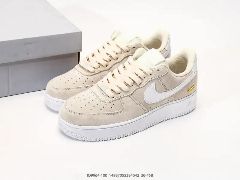耐克 Nike Air Force 1 '07 LX空军一号含气垫 低帮百搭厚底增高休闲运动板鞋 IQ9964-100 #14897055394042