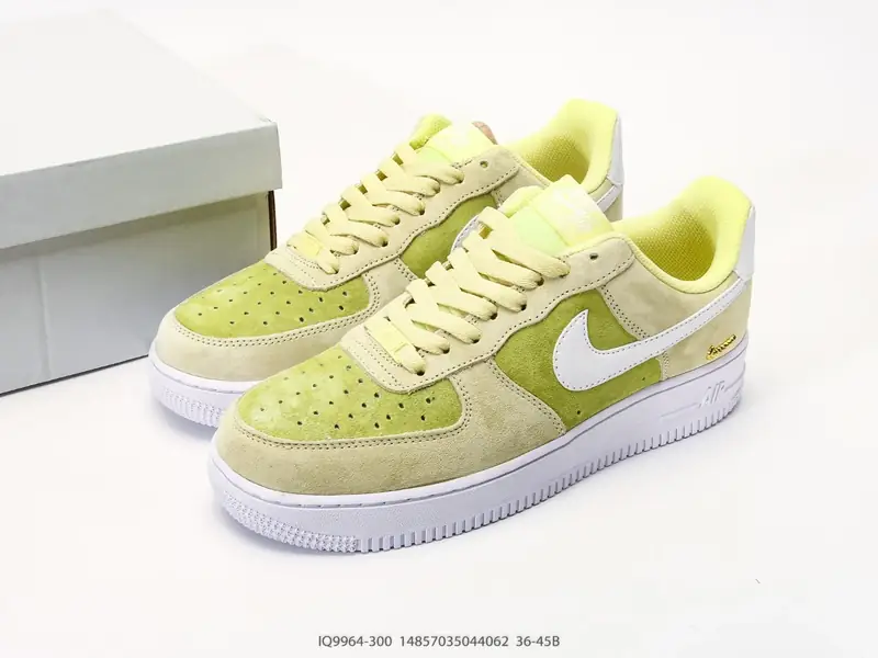 耐克Nike Air Force 1'07 Low 空军一号 低帮百搭休闲运动板鞋 柔软、弹性十足的缓震性能和出色的 IQ9964-300 #14857035044062