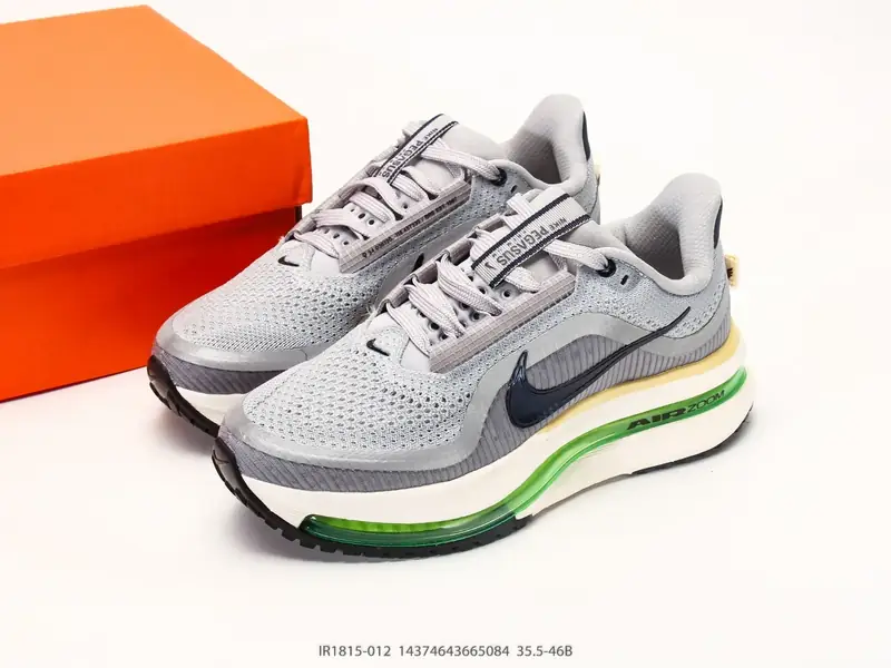 NIKE PEGASUS PREMIUM 耐克 飞马公路跑步鞋 有史以来第一双拥有弯曲全掌的AIR ZOOM气垫，且结合ZOOM X 和REACT X 三明治的科技结构 IR1815-012 #14374643665084