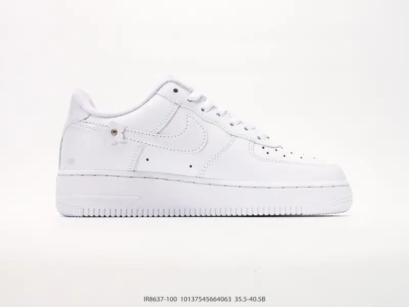 耐克 Nike Air Force 1‘07 空军一号含气垫 低帮百搭厚底增高休闲运动板鞋 IR8637-100 #10137545664063