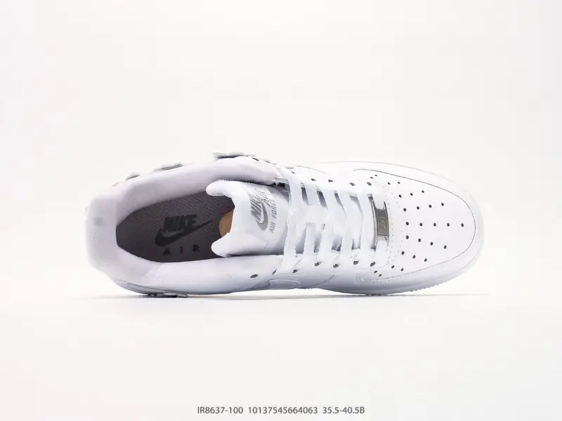 耐克 Nike Air Force 1‘07 空军一号含气垫 低帮百搭厚底增高休闲运动板鞋 IR8637-100 #10137545664063
