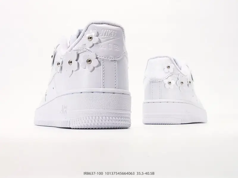 耐克 Nike Air Force 1‘07 空军一号含气垫 低帮百搭厚底增高休闲运动板鞋 IR8637-100 #10137545664063