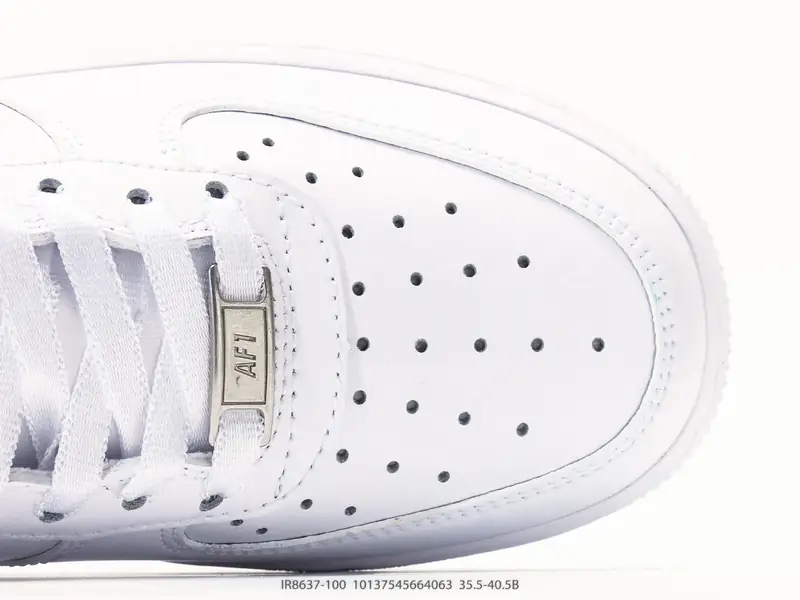 耐克 Nike Air Force 1‘07 空军一号含气垫 低帮百搭厚底增高休闲运动板鞋 IR8637-100 #10137545664063
