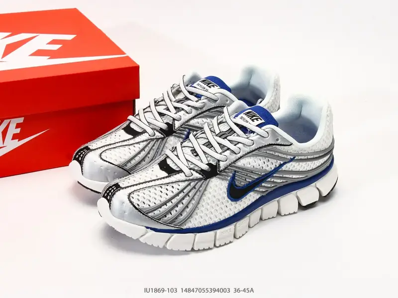 Nike Zoom Skylon 11 舒适柔软透气回弹 复古跑步鞋 网面材质看着很透气 线条的 IU1869-103 #14847055394003