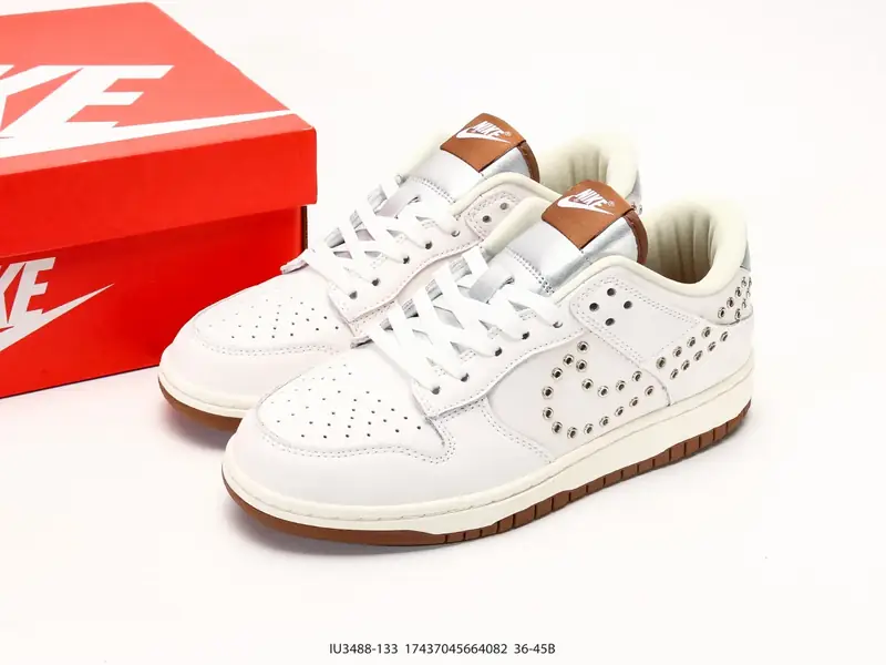 NIKE DUNK LOW 扣篮系列 耐克 复古低帮休闲运动滑板板鞋 IU3488-133 #17437045664082
