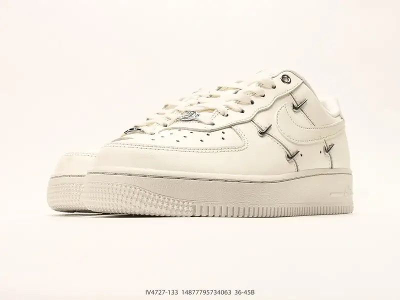 耐克 Nike Air Force 1 '07 Low 空军一号含气垫 低帮 小白鞋 百搭厚底增高休闲运动板鞋 IV4727-133 #14877795734063