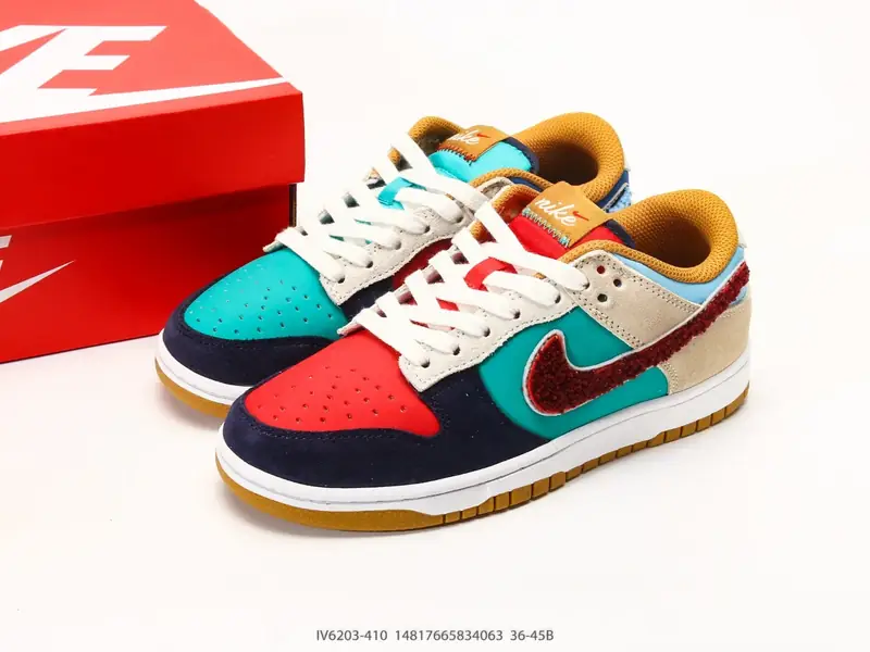 Nike Skateboardschuhe Niedrig IV6203-410 #14817665834063