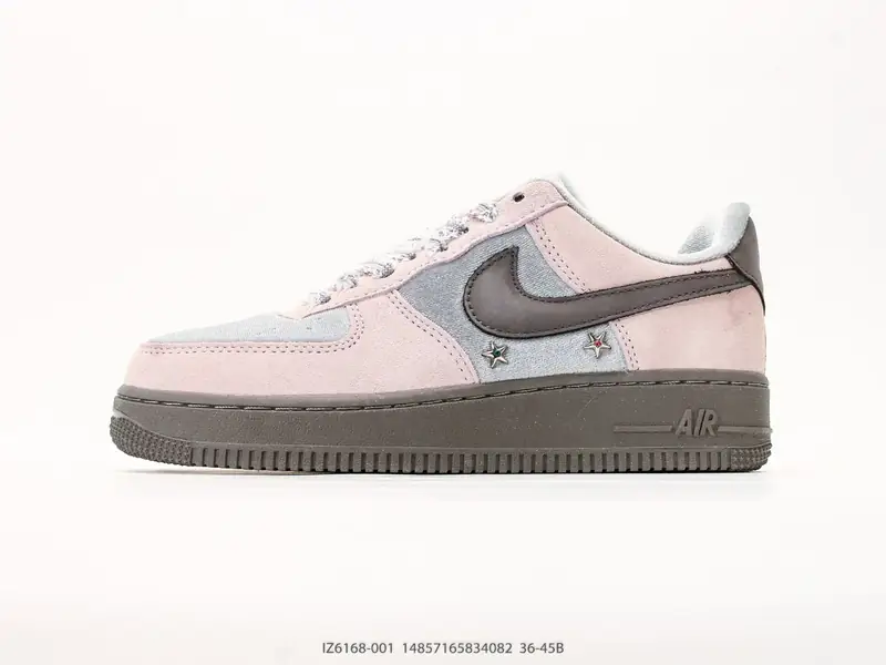 耐克 Nike Air Force 1 low 空军一号含气垫 低帮百搭厚底增高休闲运动板鞋 IZ6168-001 #14857165834082