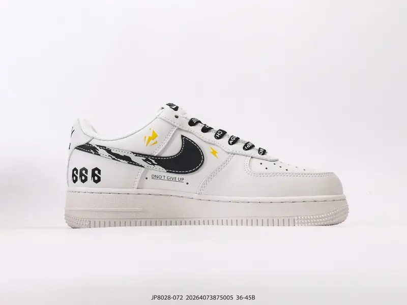 耐克Nike Air Force 1 Low 空军一号低帮百搭休闲运动板鞋 柔软、弹性十足的缓震性能和出色的 JP8028-072 #20264073875005