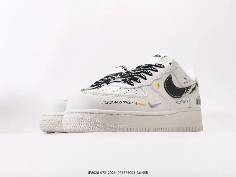 耐克Nike Air Force 1 Low 空军一号低帮百搭休闲运动板鞋 柔软、弹性十足的缓震性能和出色的 JP8028-072 #20264073875005