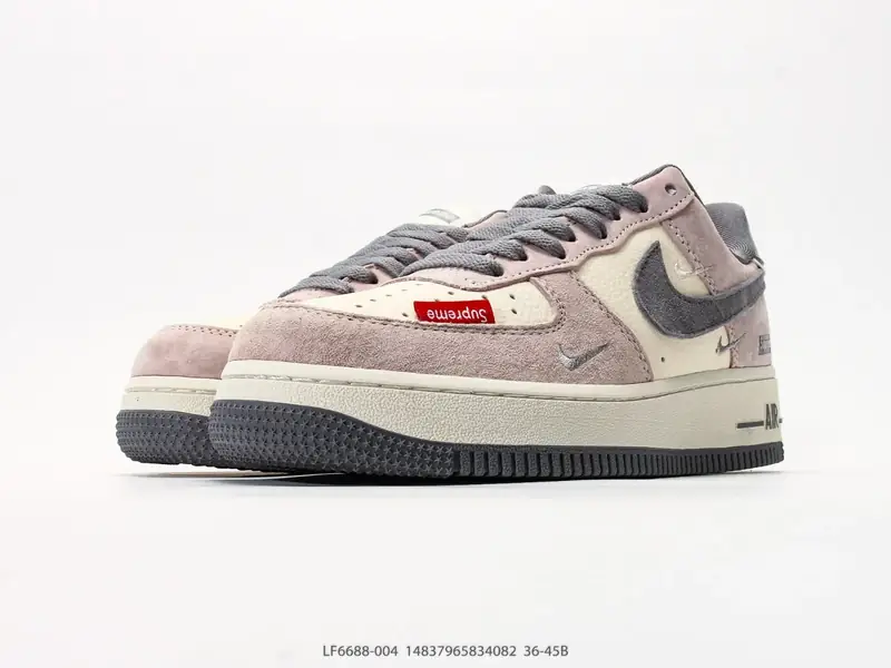 耐克 Nike Air Force 1 '07 " Supreme联名 " 空军一号含气垫 低帮百搭厚底增高休闲运动板鞋 LF6688-004 #14837965834082