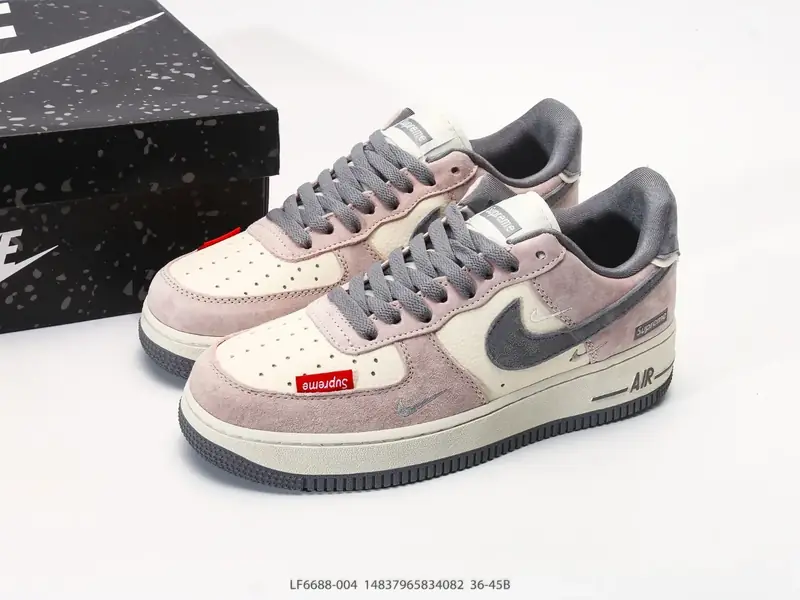 耐克 Nike Air Force 1 '07 " Supreme联名 " 空军一号含气垫 低帮百搭厚底增高休闲运动板鞋 LF6688-004 #14837965834082