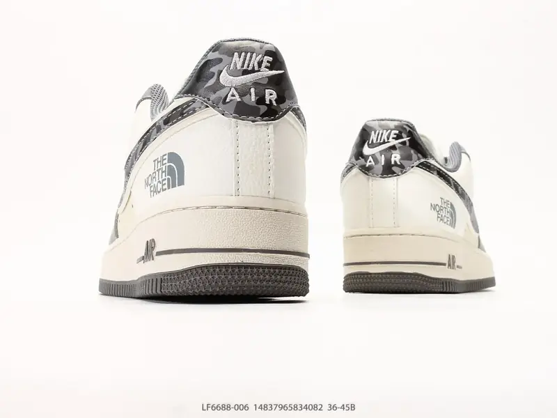 耐克 Nike Air Force 1 '07 " 北面联名 " 空军一号含气垫 低帮百搭厚底增高休闲运动板鞋 LF6688-006 #14837965834082