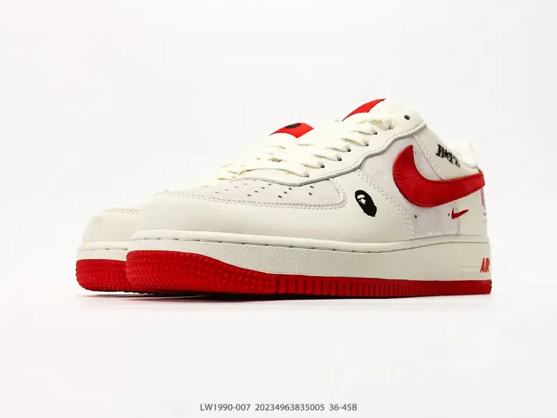 耐克 Nike Air Force 1 low " BapeSta 猿人头联名" 空军一号含气垫 低帮百搭厚底增高休闲运动板鞋 LW1990-007 #20234963835005