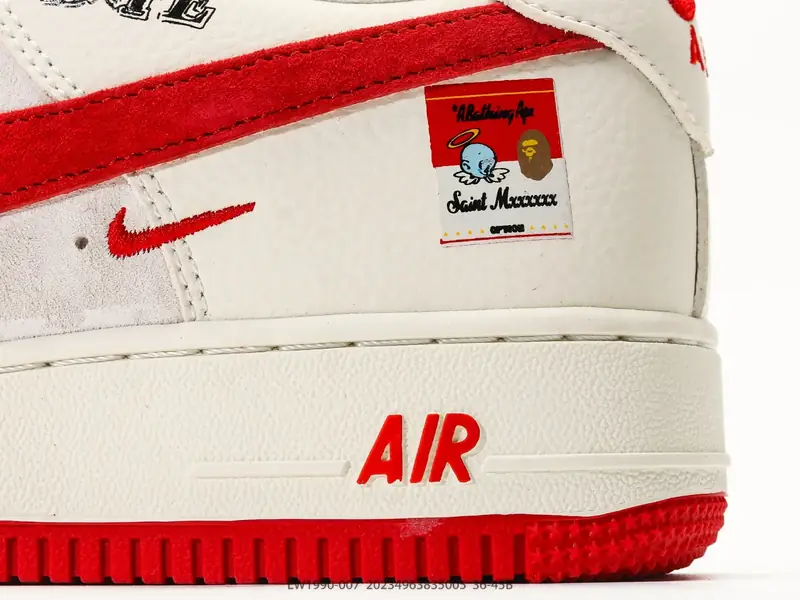 耐克 Nike Air Force 1 low " BapeSta 猿人头联名" 空军一号含气垫 低帮百搭厚底增高休闲运动板鞋 LW1990-007 #20234963835005