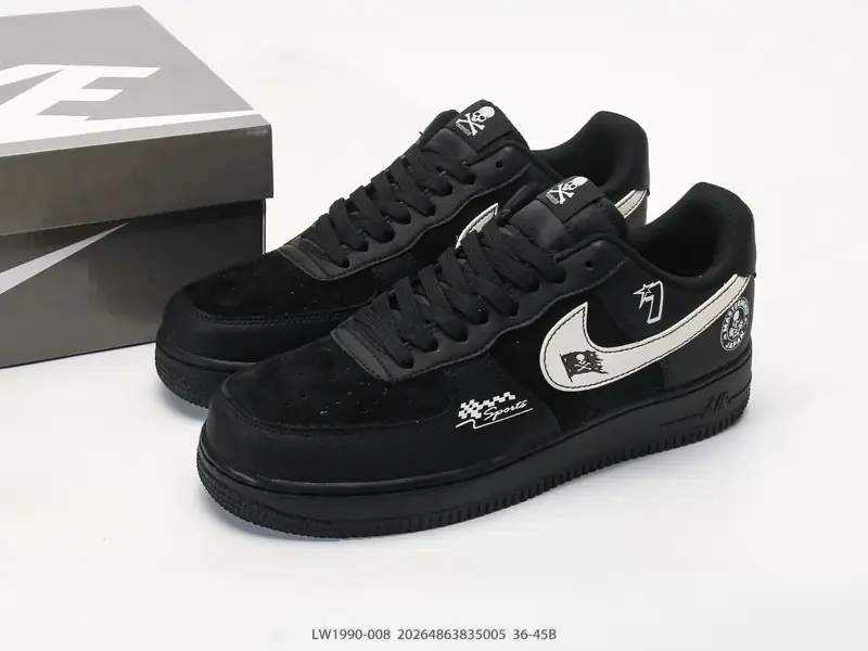 耐克 Nike Air Force 1 low 空军一号含气垫 低帮百搭厚底增高休闲运动板鞋 LW1990-008 #20264863835005