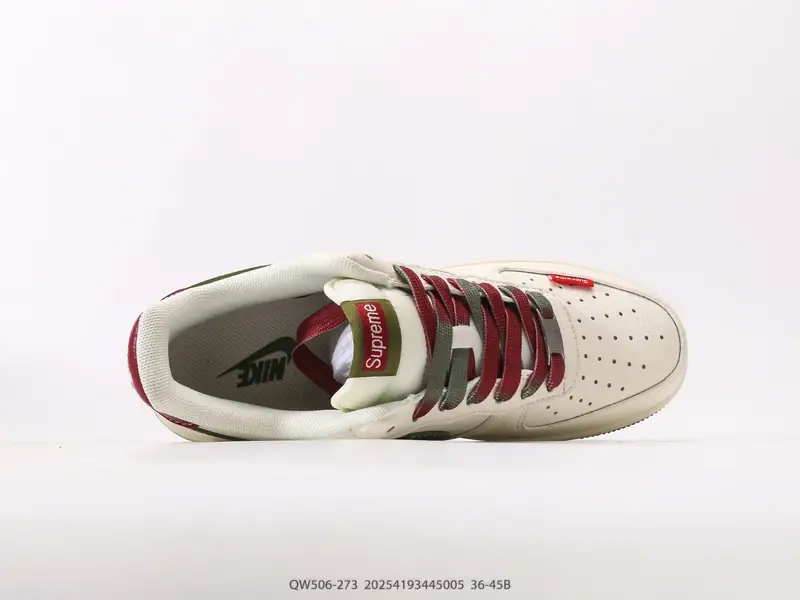 耐克Nike Air Force 1 Low 空军一号低帮百搭休闲运动板鞋 柔软、弹性十足的缓震性能和出色的 QW506-273 #20254193445005