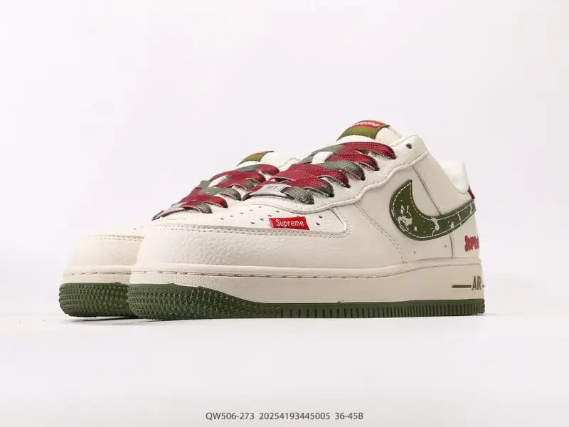 耐克Nike Air Force 1 Low 空军一号低帮百搭休闲运动板鞋 柔软、弹性十足的缓震性能和出色的 QW506-273 #20254193445005