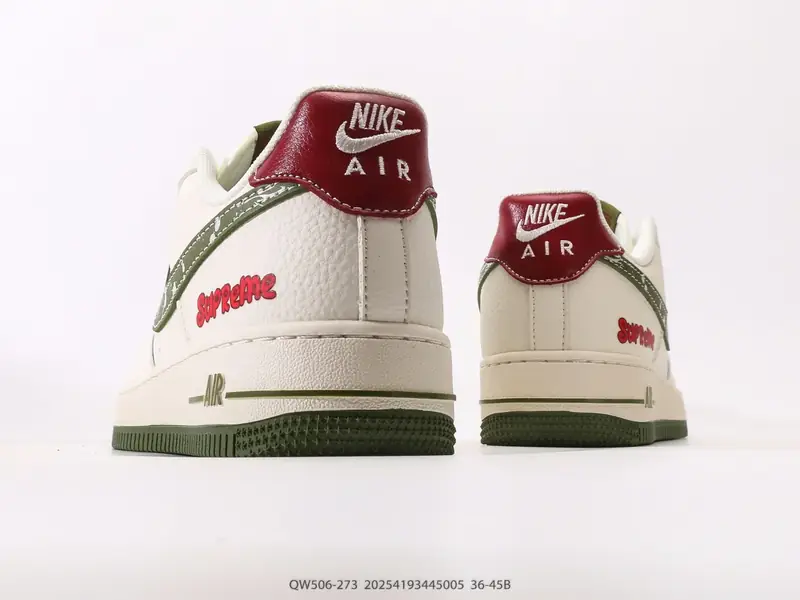 耐克Nike Air Force 1 Low 空军一号低帮百搭休闲运动板鞋 柔软、弹性十足的缓震性能和出色的 QW506-273 #20254193445005