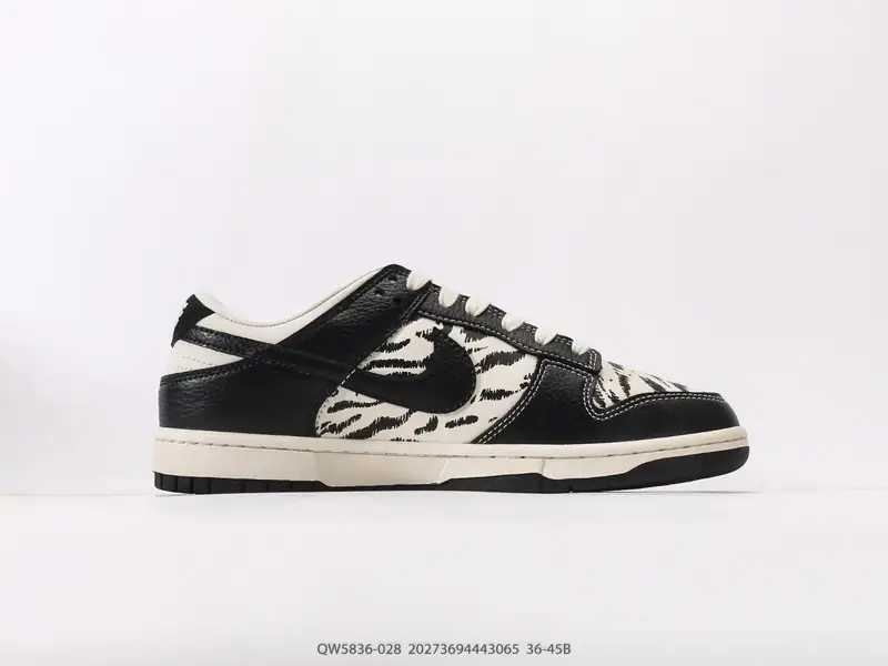 耐克Nike SB Dunk Low 北面联名 雪山米白黑 高端定制 低帮休闲板鞋 QW5836-028 #20273694443065