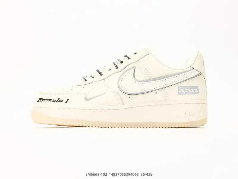 耐克 Nike Air Force 1 '07 LX空军一号含气垫 低帮百搭厚底增高休闲运动板鞋 SM6668-102 #14837055394063