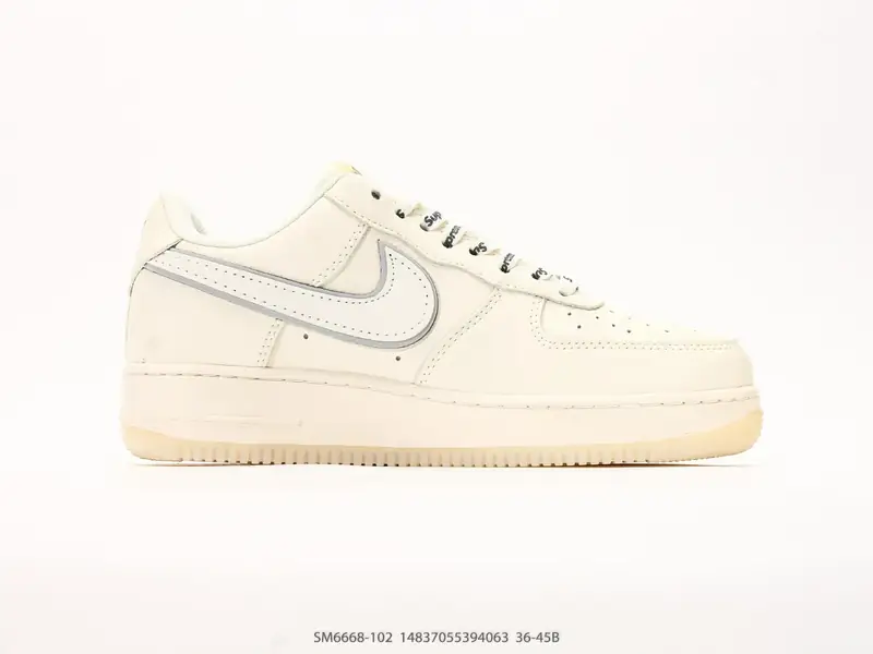 耐克 Nike Air Force 1 '07 LX空军一号含气垫 低帮百搭厚底增高休闲运动板鞋 SM6668-102 #14837055394063