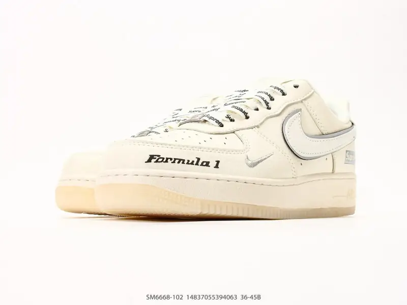 耐克 Nike Air Force 1 '07 LX空军一号含气垫 低帮百搭厚底增高休闲运动板鞋 SM6668-102 #14837055394063