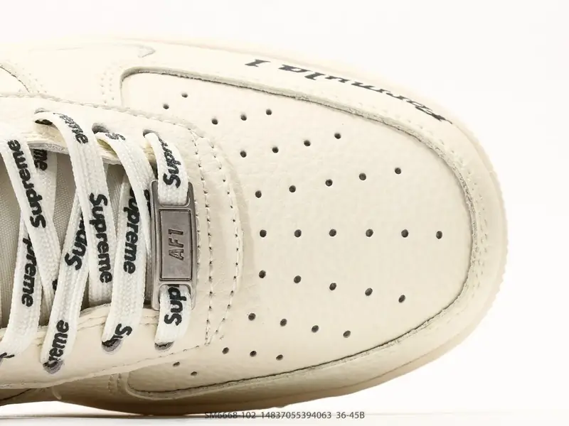 耐克 Nike Air Force 1 '07 LX空军一号含气垫 低帮百搭厚底增高休闲运动板鞋 SM6668-102 #14837055394063