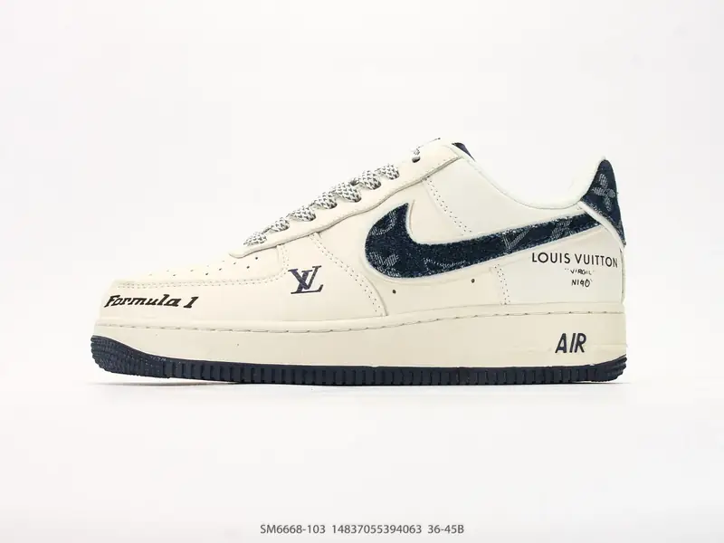 耐克 Nike Air Force 1 '07 LX空军一号含气垫 低帮百搭厚底增高休闲运动板鞋 SM6668-103 #14837055394063