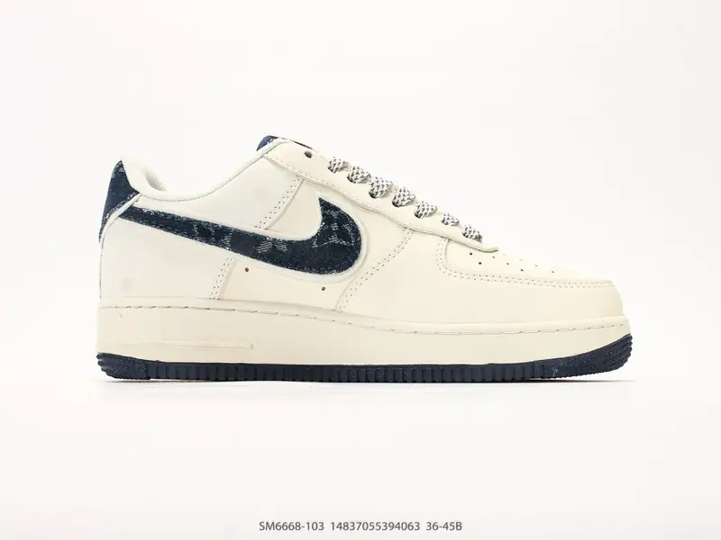 耐克 Nike Air Force 1 '07 LX空军一号含气垫 低帮百搭厚底增高休闲运动板鞋 SM6668-103 #14837055394063