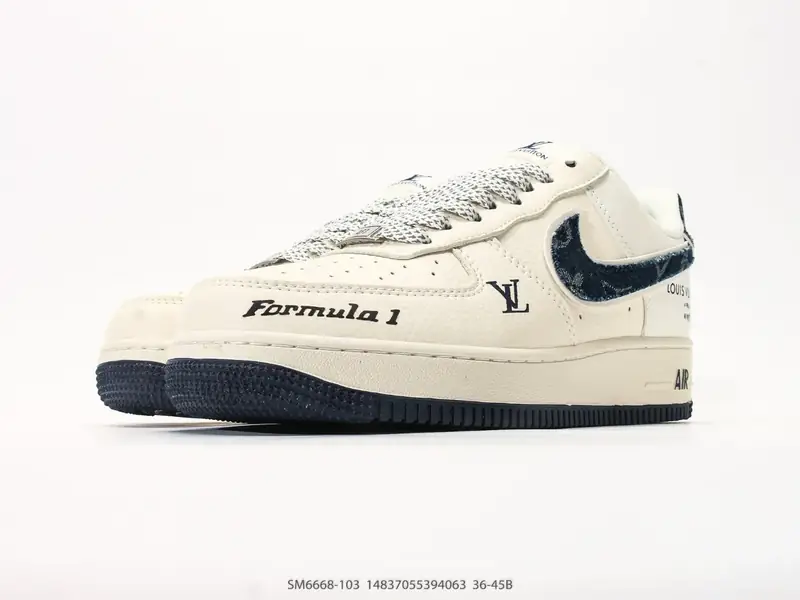 耐克 Nike Air Force 1 '07 LX空军一号含气垫 低帮百搭厚底增高休闲运动板鞋 SM6668-103 #14837055394063