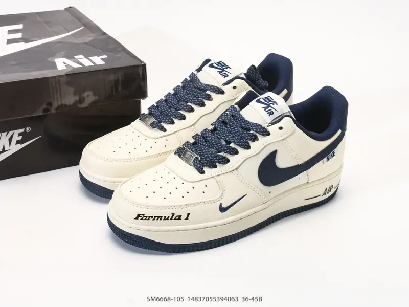 耐克 Nike Air Force 1 '07 LX空军一号含气垫 低帮百搭厚底增高休闲运动板鞋 SM6668-105 #14837055394063
