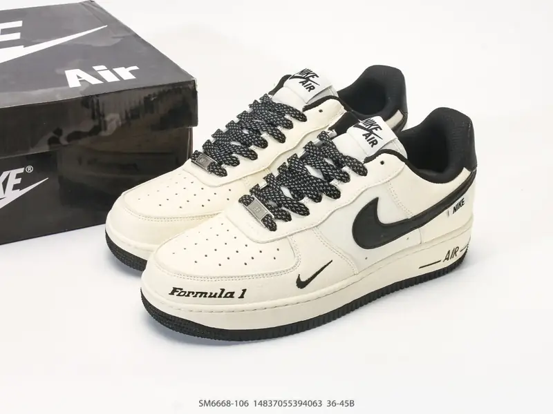 耐克 Nike Air Force 1 '07 LX空军一号含气垫 低帮百搭厚底增高休闲运动板鞋 SM6668-106 #14837055394063