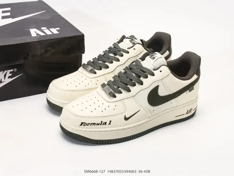 耐克 Nike Air Force 1 '07 LX空军一号含气垫 低帮百搭厚底增高休闲运动板鞋 SM6668-127 #14837055394063