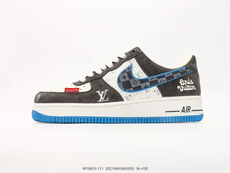 耐克 Nike Air Force 1 '07 "联名款" 空军一号含气垫 低帮百搭厚底增高休闲运动板鞋 WY0655-111 #20274843665005