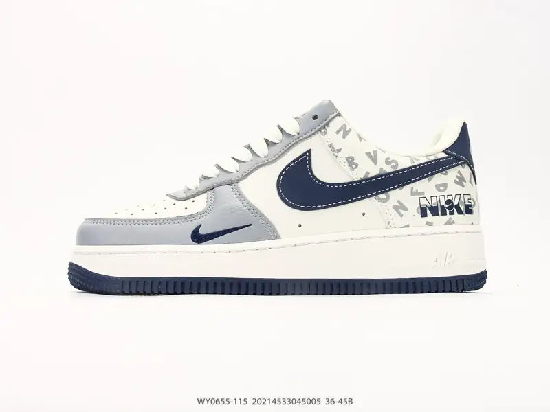 耐克Nike AIR FORCE 1’07空军一号低帮百搭休闲运动板鞋 WY0655-115 #20214533045005