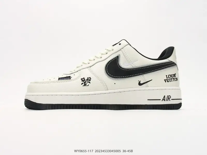耐克Nike Air Force 1 '07 Low "联名款 "空军一号 低帮百搭休闲运动板鞋 柔软、弹性十足的缓震性能和出色的 WY0655-117 #20234533045005