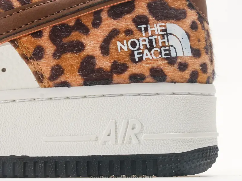 耐克 Nike Air Force 1 '07 "豹纹北面联名款" 空军一号含气垫 低帮百搭厚底增高休闲运动板鞋 WY0655-118 #20274843665005