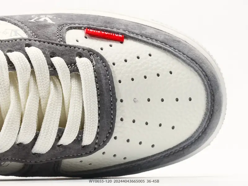 耐克 Nike Air Force 1 '07 LOW "路易威登联名款" 空军一号含气垫 低帮百搭厚底增高休闲运动板鞋 WY0655-120 #20244043665005