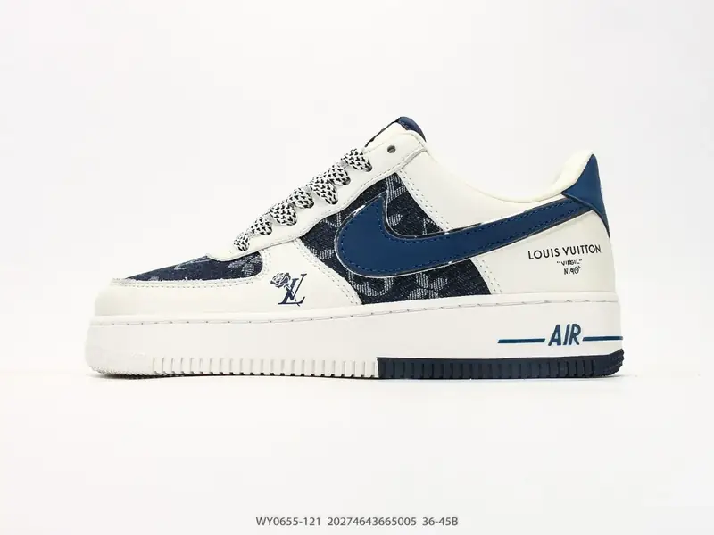 耐克 Nike Air Force 1 '07 LX “联名款”空军一号含气垫 低帮百搭厚底增高休闲运动板鞋 WY0655-121 #20274643665005