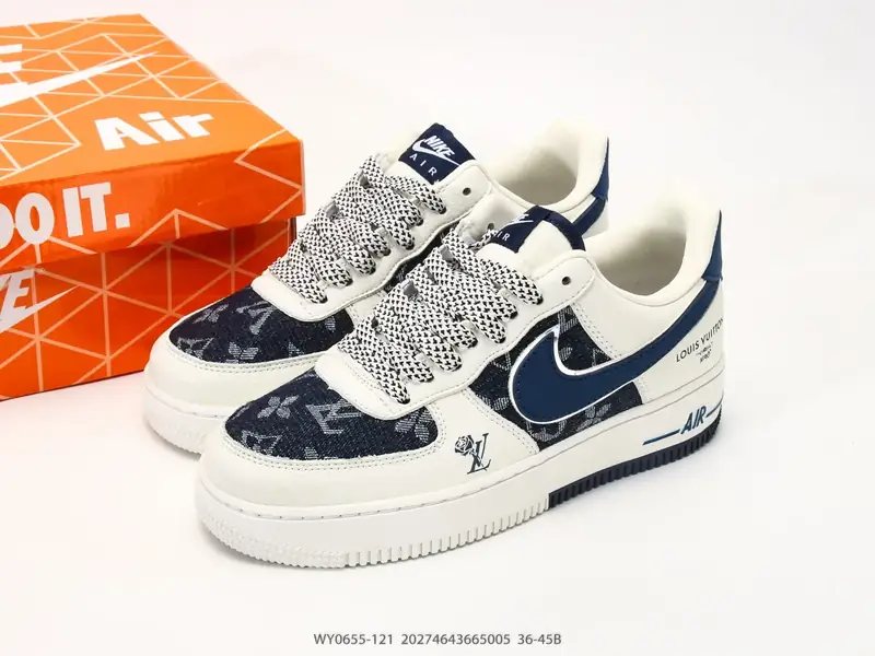 耐克 Nike Air Force 1 '07 LX “联名款”空军一号含气垫 低帮百搭厚底增高休闲运动板鞋 WY0655-121 #20274643665005