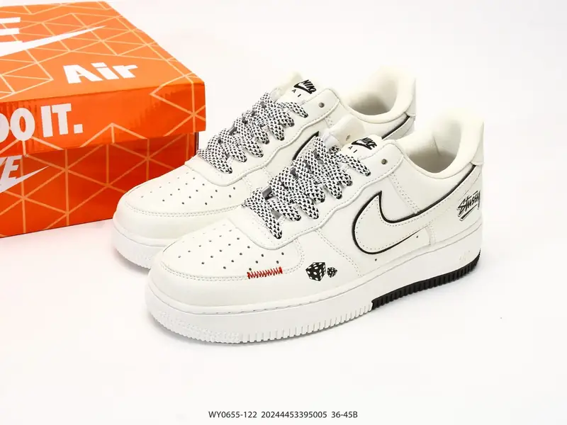 耐克Nike AIR FORCE 1‘07 LX 空军一号低帮百搭休闲运动板鞋 WY0655-122 #20244453395005