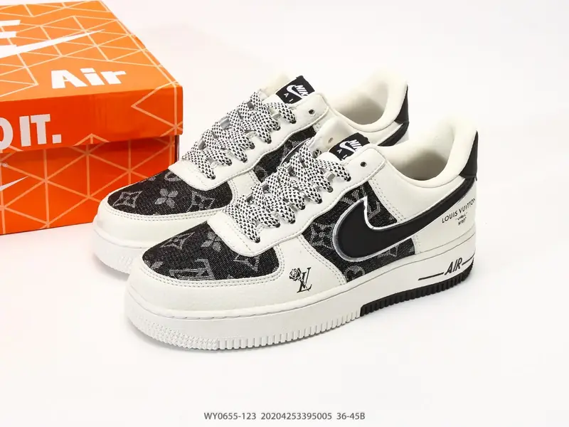 耐克 Nike Air Force 1 '07 "联名款"空军一号 低帮百搭厚底增高休闲运动板鞋 WY0655-123 #20204253395005