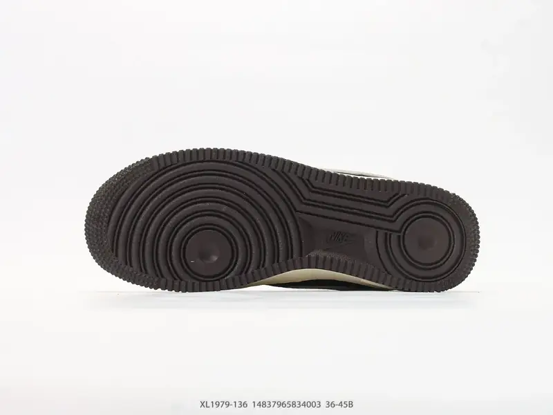 #加绒 耐克 Nike Air Force 1 "路易威登联名加绒" 空军一号含气垫 低帮百搭厚底增高休闲运动板鞋 XL1979-136 #14837965834003