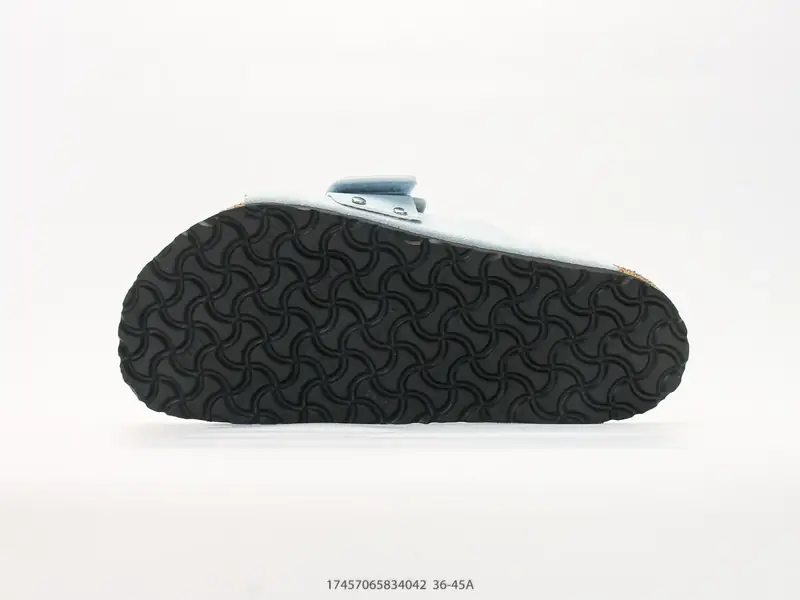 勃肯Birkenstock Kyoto 牛皮绒面革单扣 EVA 防臭一字拖鞋 1031644 #17457065834042