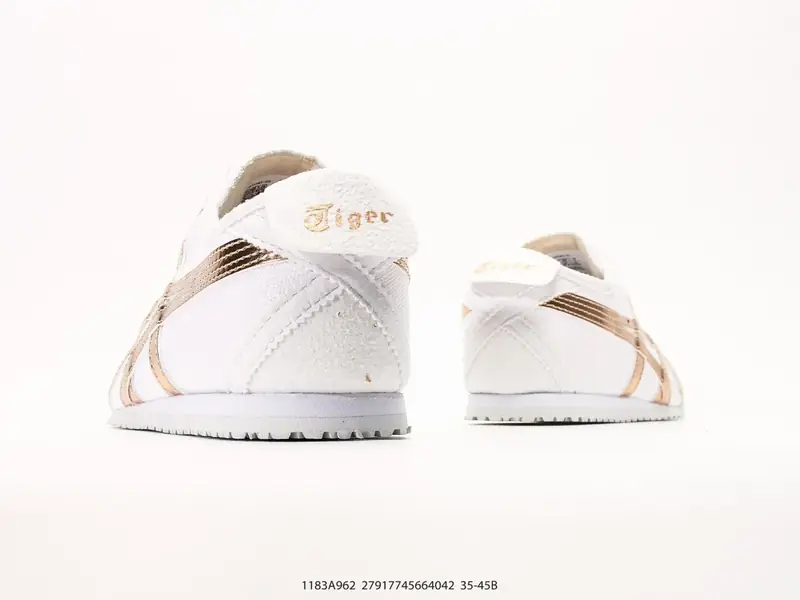 OnitsukaTiger/鬼冢虎 布面 Mexico 66 帆布低邦休闲跑步鞋 夏季懒人鞋一脚蹬 1183A962 #27917745664042