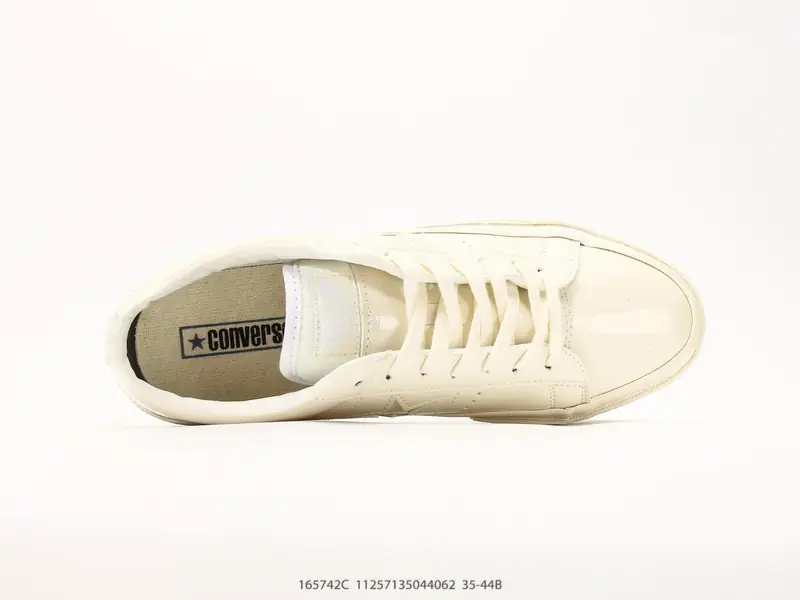 Converse All Star 低帮男女士运动鞋 一星⭐匡威全明星复古 休闲百搭板鞋 户外经典透气帆布慢跑鞋 165742C #11257135044062