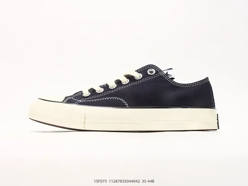 Converse All Star Squaretoe OX 匡威日产简约百搭舒适低帮帆布鞋 1SF075 #鞋款整体平衡感做得很好，简约又自然，让人不觉得会轻易过时 #11287835044042