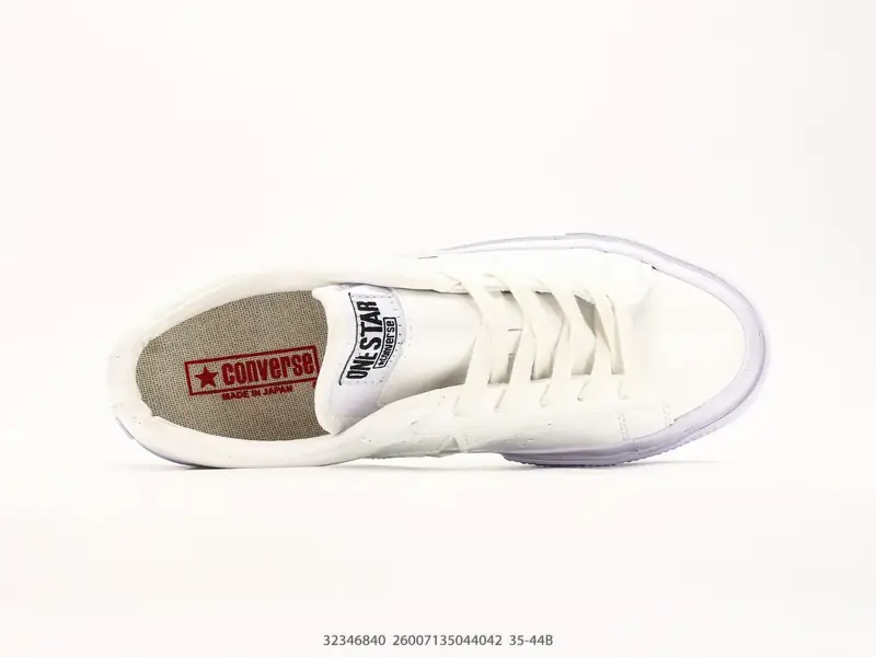 Converse One Star 95 漆皮白 经典百搭 复古薄底 耐磨轻便 匡威 低帮板鞋 32346840 #26007135044042