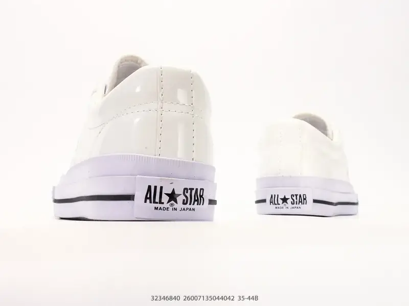 Converse One Star 95 漆皮白 经典百搭 复古薄底 耐磨轻便 匡威 低帮板鞋 32346840 #26007135044042